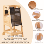SOLID WOOD LEARNING TOWER - Image 4