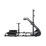 Enhanced and stable racing wheel cockpit, compatible with Fanatec, PXN, Thrustmaster, and Logitech adjustable driving simulators, excluding handbrake, pedals, and monitor - Image 4