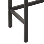 Long Dining Table Set with 3 Stools, Easy Assembly, Natural (Same SKU:W75753848) - Image 9