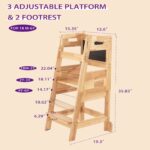 SOLID WOOD LEARNING TOWER - Image 5