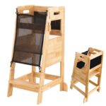 SOLID WOOD LEARNING TOWER