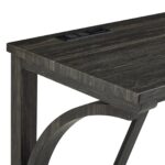 Bar Table Set with Power Outlet, Bar Table and Chairs Set, 4 Piece Dining Table Set, Industrial Breakfast Table Set, for Living Room, Dining Room, Game Room - Image 18