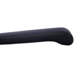 Stainless steel frame,Fashion style Hair Salon Chair Styling Heavy Duty Hydraulic Pump Barber Chair Beauty Shampoo Barbering Chair for Hair Stylist Women Man,with Barber Cape (Black) - Image 7